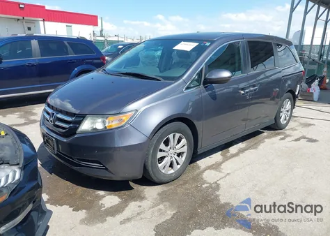2015 Honda Odyssey Ex-L from USA, damaged, VIN 5FNRL5H61FB122722